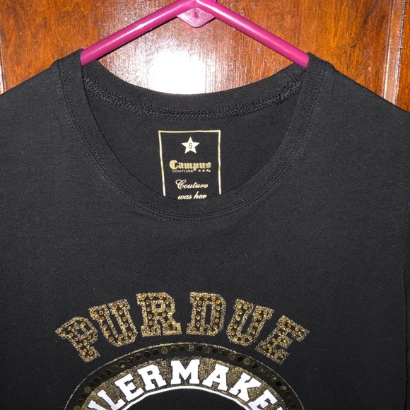 Purdue#sequin tee - Picture 2 of 6